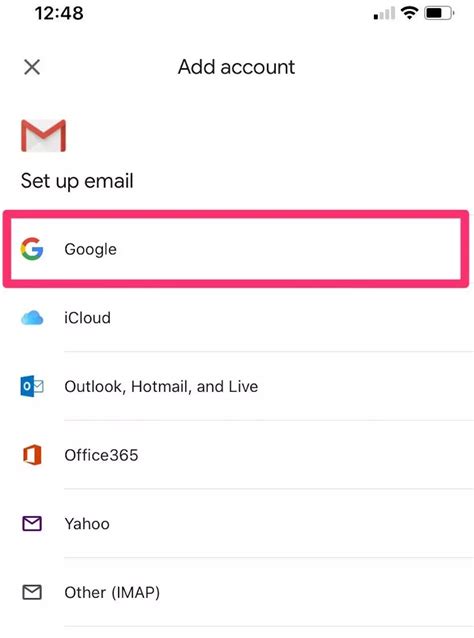 email login gmail settings